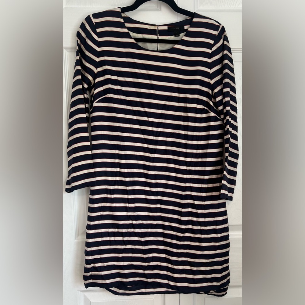 Women's J. Crew Jules Silk Shift Dress